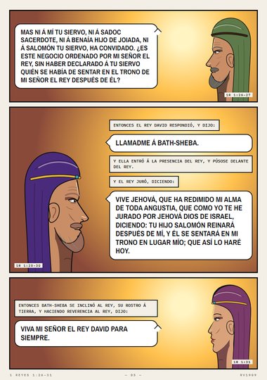 Salomón tu hijo reinará
