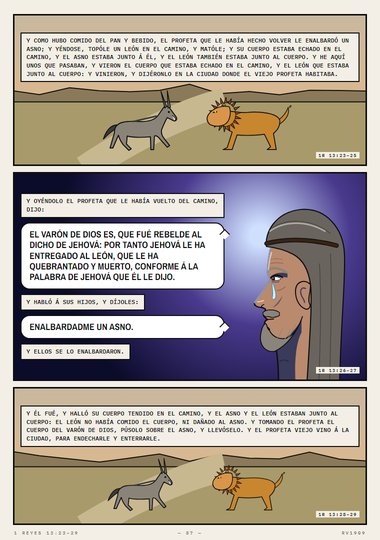 Un león en el camino