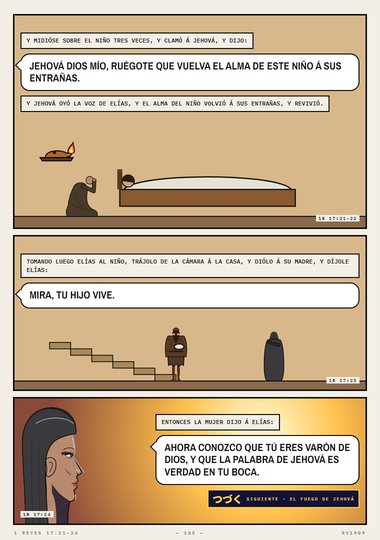 Mira, tu hijo vive