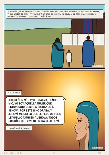 Por este niño oraba