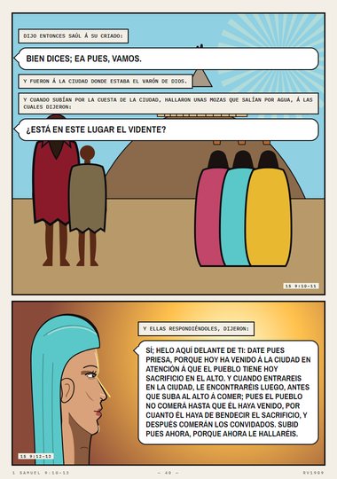 ¿Está en este lugar el vidente?