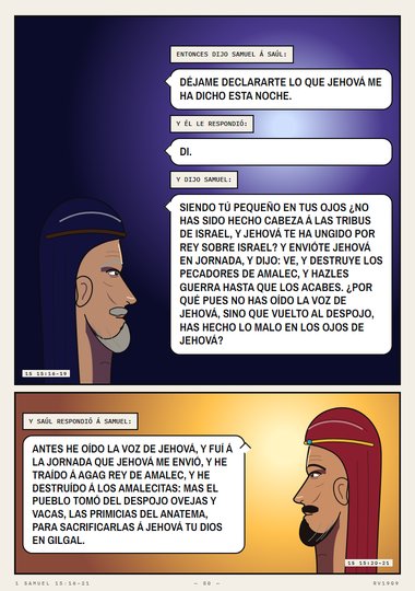 El obedecer es mejor que los sacrificios