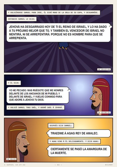 Ha desgarrado de ti el reino