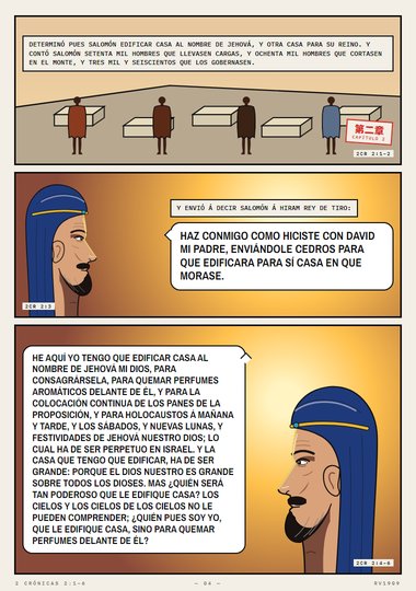 Salomón envió a Hiram