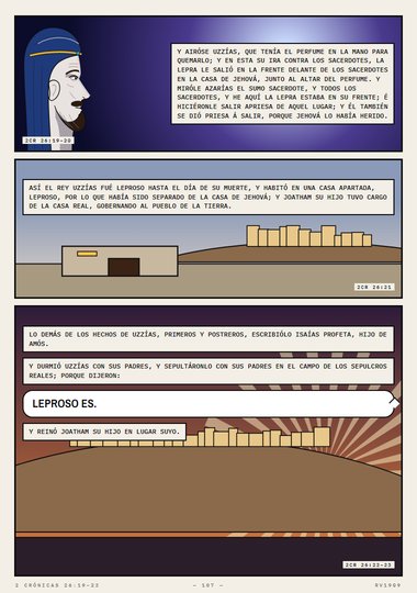 Su corazón se enalteció