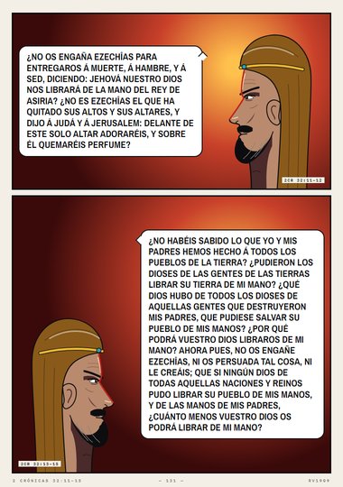 ¿En quién confiáis vosotros?