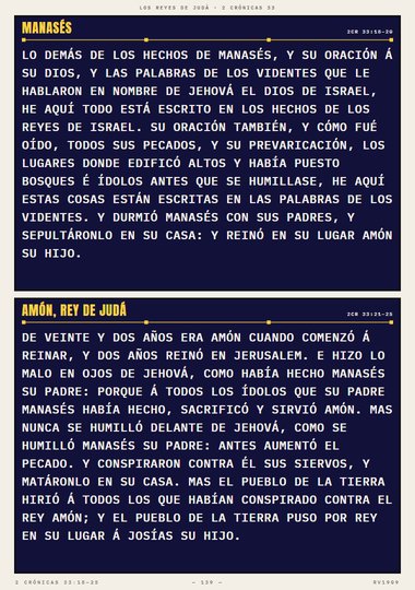 Los reyes de Judá