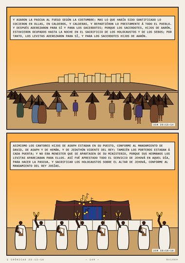 Josías hizo pascua