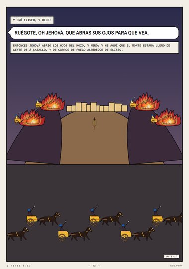Caballos y carros de fuego