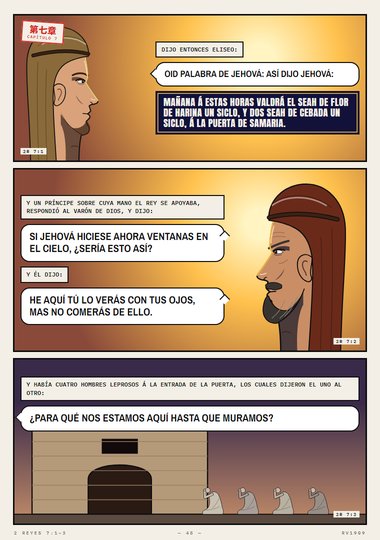 Cuatro hombres leprosos
