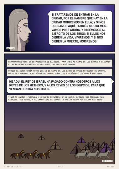 Cuatro hombres leprosos
