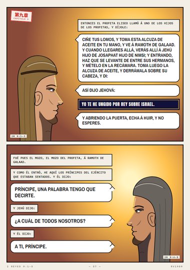 Yo te he ungido por rey