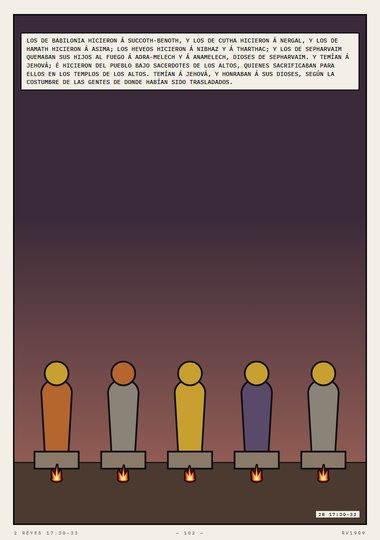 Extranjeros en las ciudades de Samaria