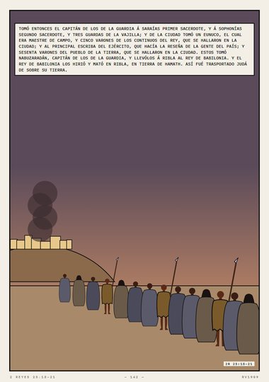 La casa de Jehová quemada