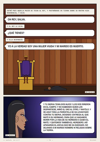 La mujer astuta de Tecoa