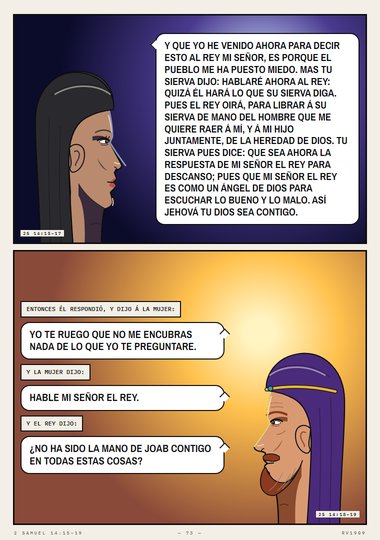 ¿No ha sido la mano de Joab contigo?