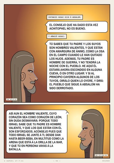 El consejo de Husai