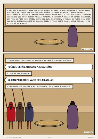 El pozo en Bahurim
