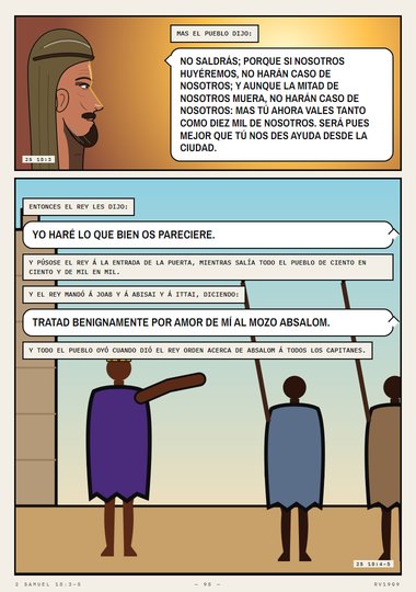 Tratad benignamente por amor de mí