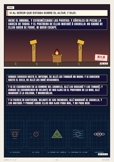 Sobre el altar