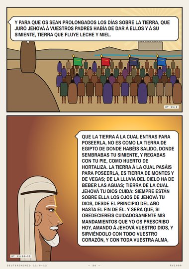 Tierra de la cual Jehová tu Dios cuida