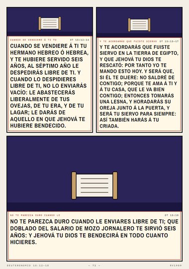 Cuando se vendiere a ti tu hermano