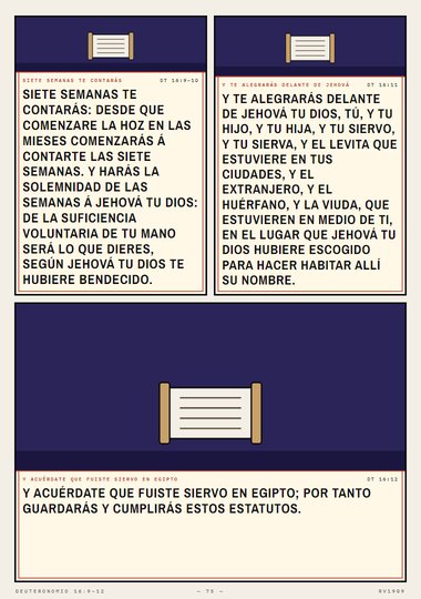 La solemnidad de las semanas