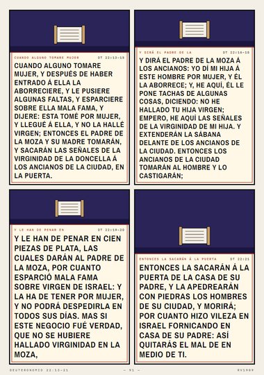 Cuando alguno tomare mujer