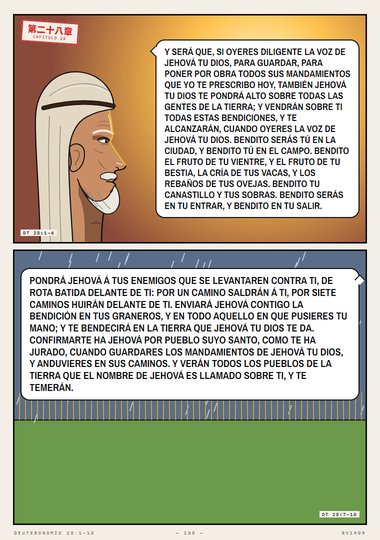 Vendrán sobre ti todas estas bendiciones