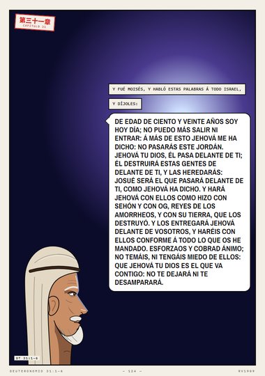 De edad de ciento y veinte años soy hoy día