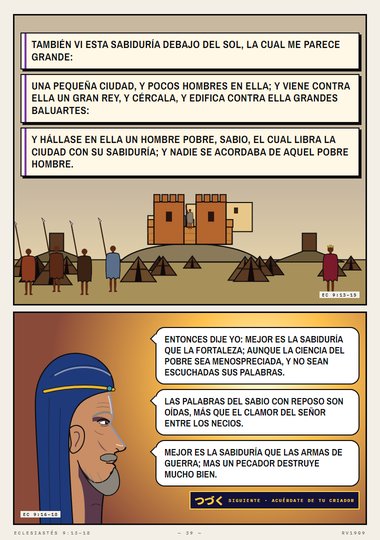 El hombre pobre, sabio