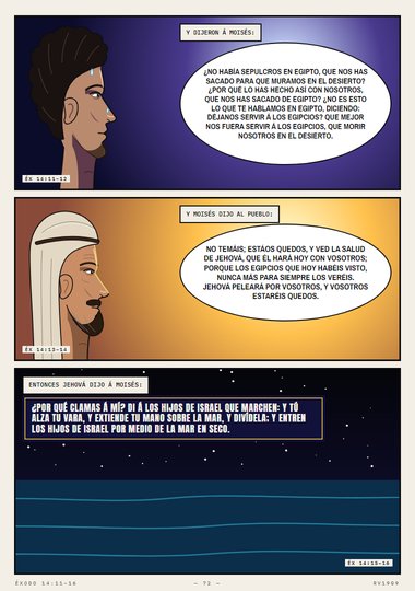 No temáis; estáos quedos