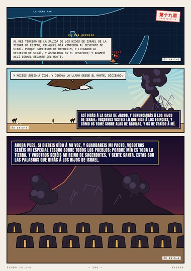 Sobre alas de águilas