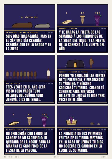 Tres veces en el año