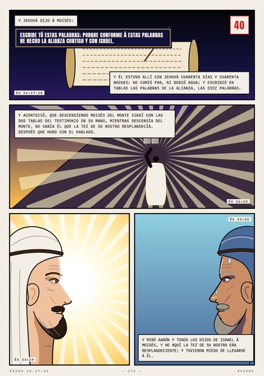 La tez de su rostro resplandecía