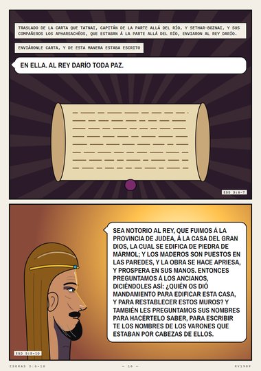 La carta a Darío