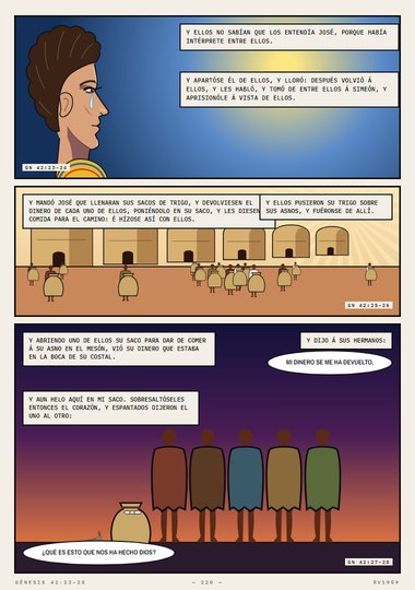 Apartóse él de ellos, y lloró