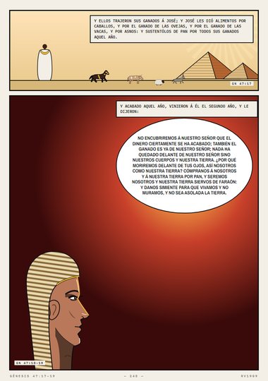 Cómpranos a nosotros y a nuestra tierra por pan