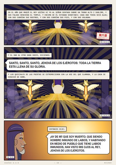 En el año que murió el rey Uzzías