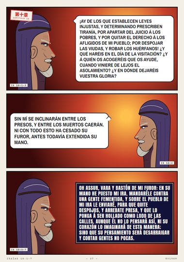 Oh Assur, vara de mi furor