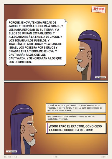 La parábola sobre el rey de Babilonia