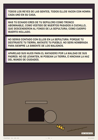¡Cómo caiste del cielo!