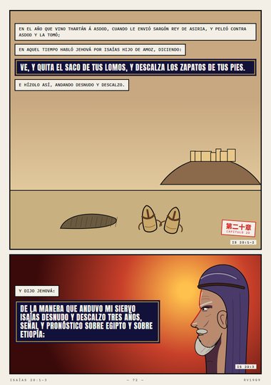 Desnudo y descalzo