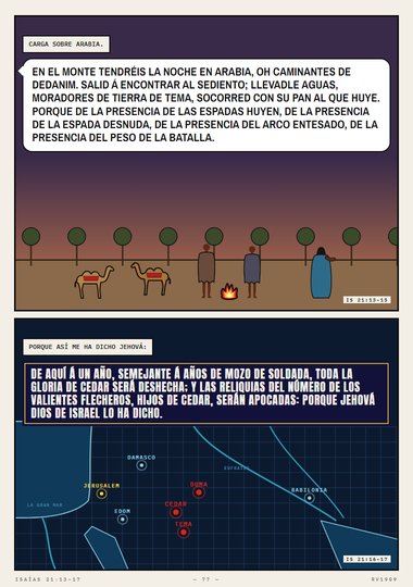 Carga sobre Arabia