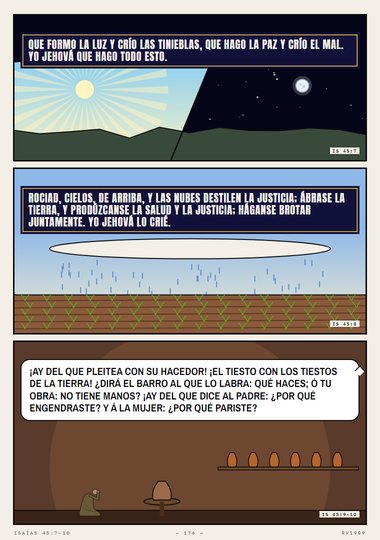 ¡Ay del que pleitea con su Hacedor!