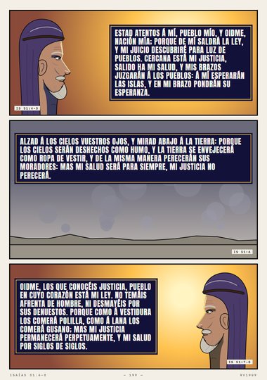 Mirad a la piedra de donde fuisteis cortados