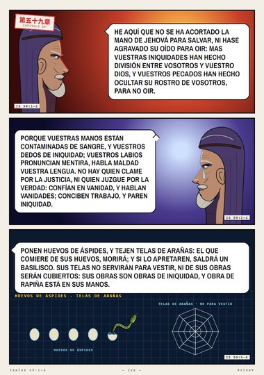 Vuestras iniquidades han hecho división