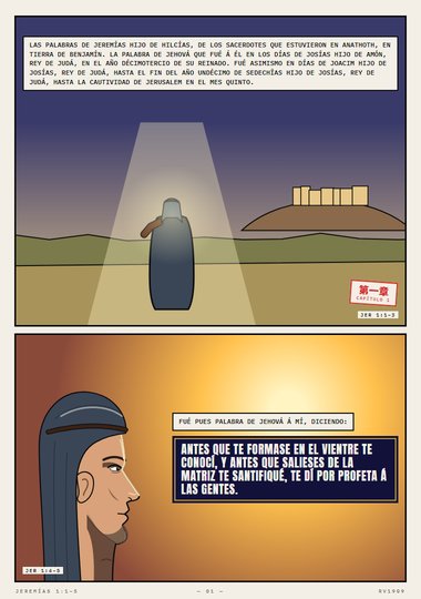 Las palabras de Jeremías