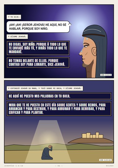 Las palabras de Jeremías