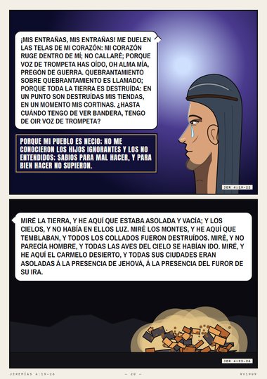 Asolada y vacía
